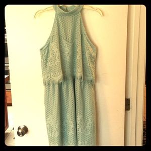 Pale green dress Charlotte Russe Size L NWOT